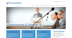 Desktop Screenshot of congressmed.com